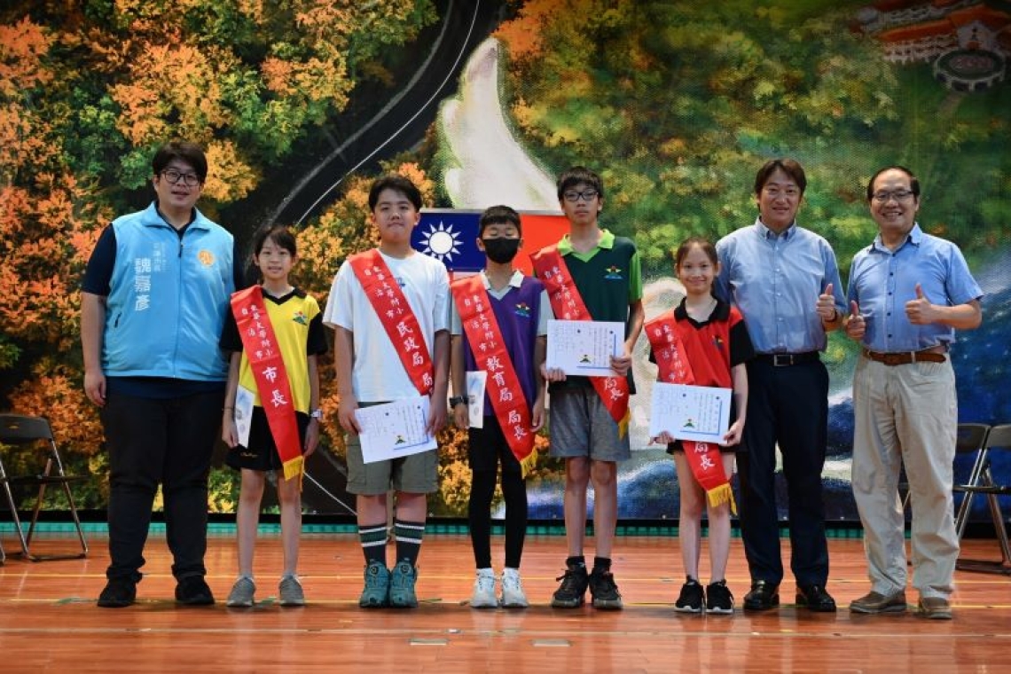 東華附小自治小市長上任／魏嘉彥期勉任內落實政見