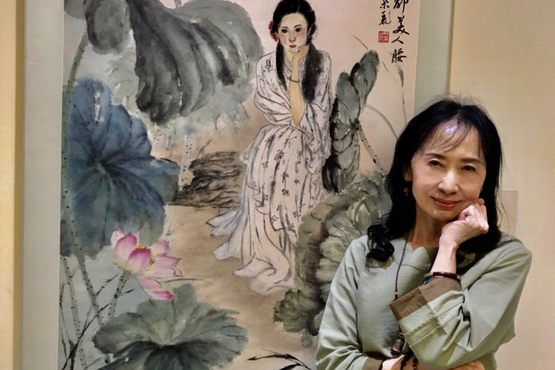 葉麗水墨創作邀請個展    徜徉天地游於藝