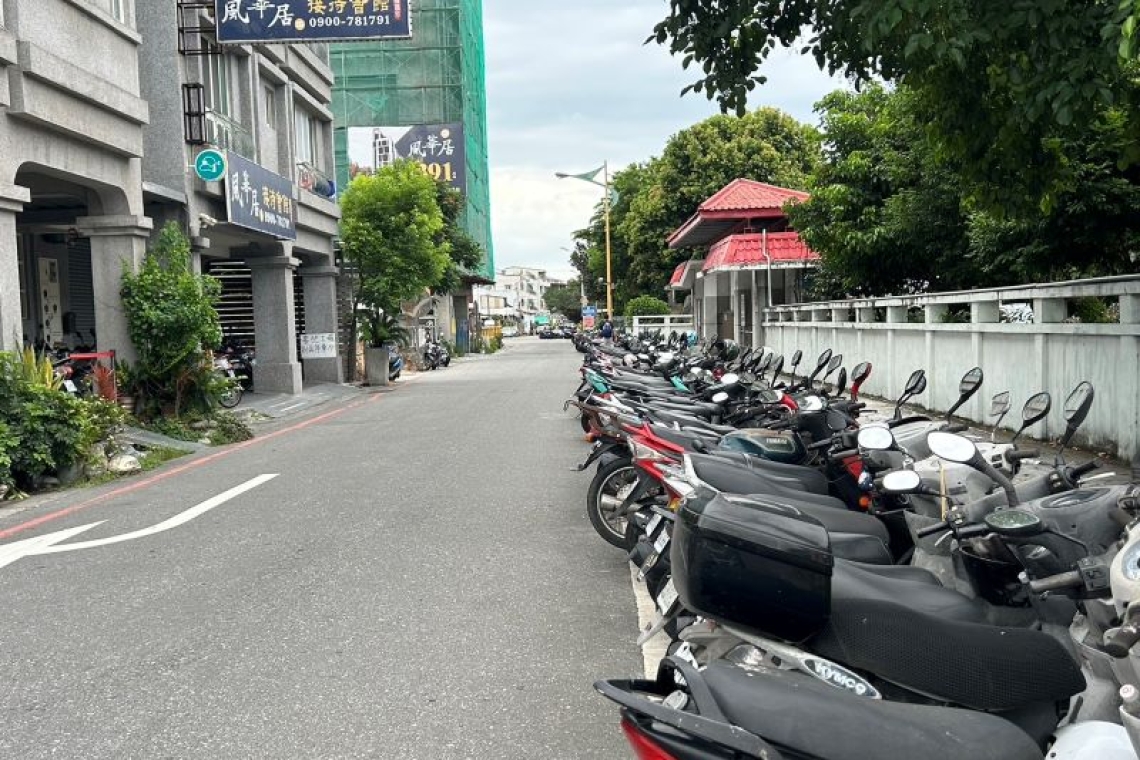 花蓮火車站後站機車停車亂象／傅國淵提解方