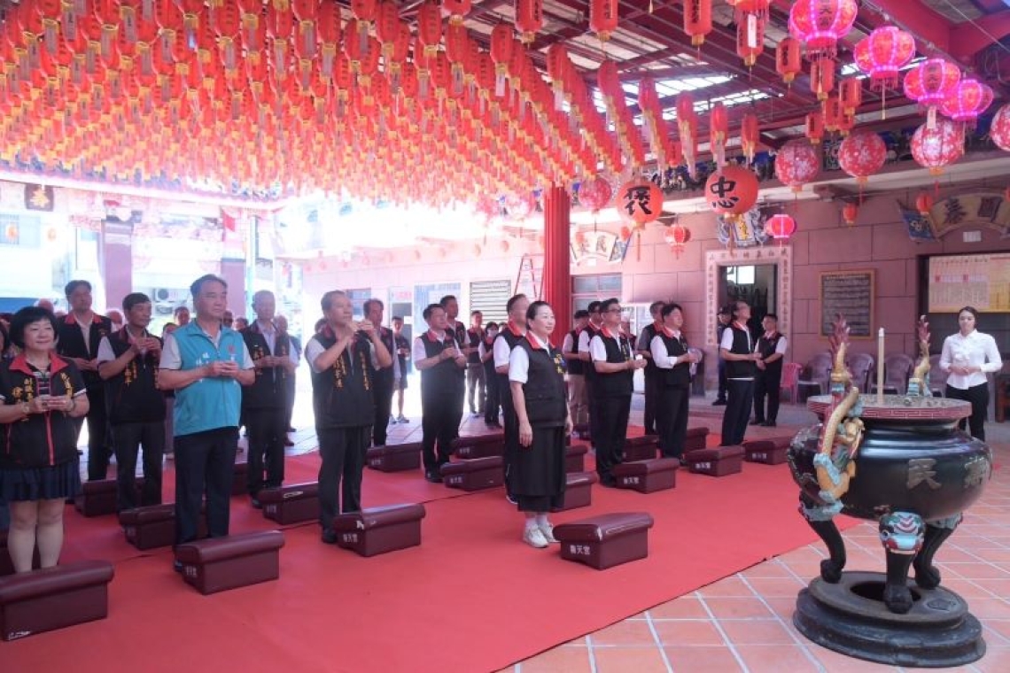 祈禱百姓安居樂業╱花蓮縣府團隊巡訪宮廟 