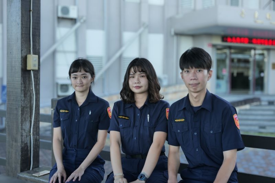 三位新進警力正式上線 / 成功分局注入新活力 