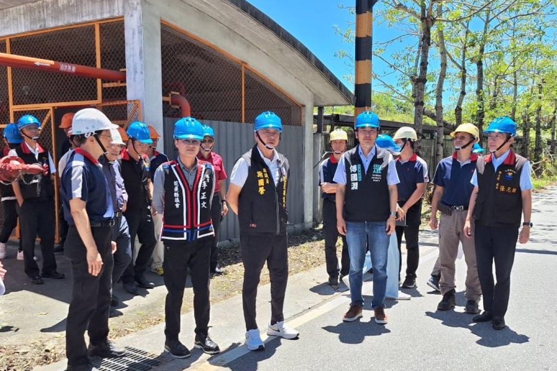 建設考察永豐餘華紙廠／傅國淵擔憂汙染源管理
