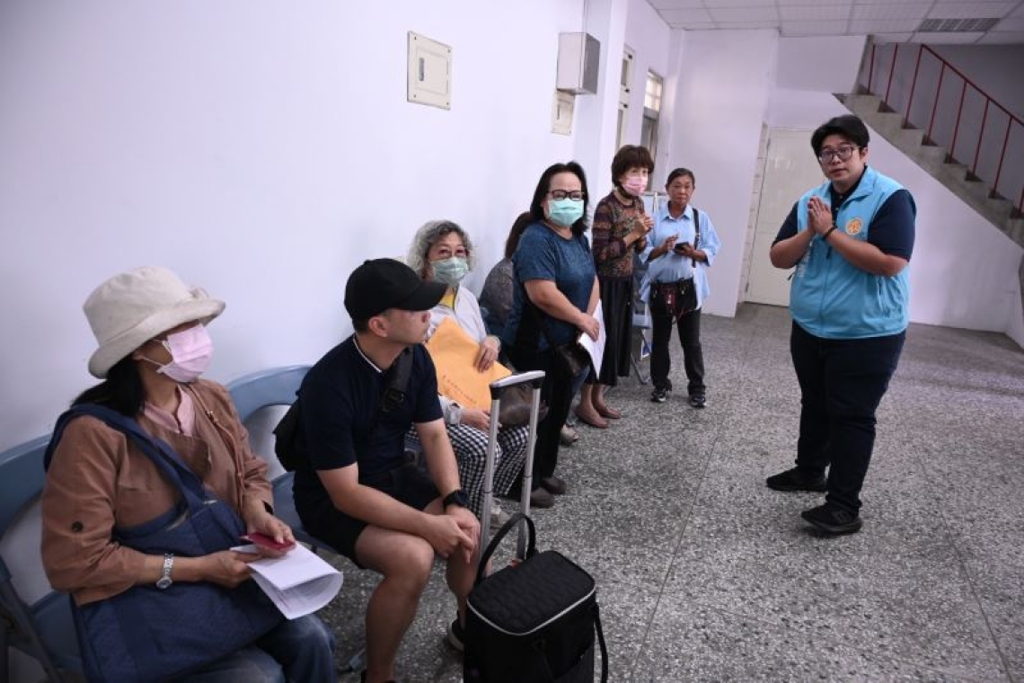 魏嘉彥市長關心善款發放／感謝日方援助花蓮災民