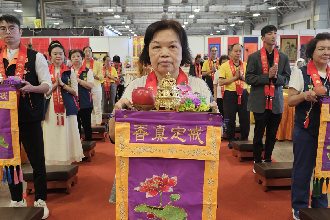 🎊2024/10/27日 🙏十方圓融祈福大法會 🙏媽祖會上佛菩薩 👍三益壁材有限公司 董事長：高寶月（三姐妹）禮請法師  🌈雲山水聯合新聞網