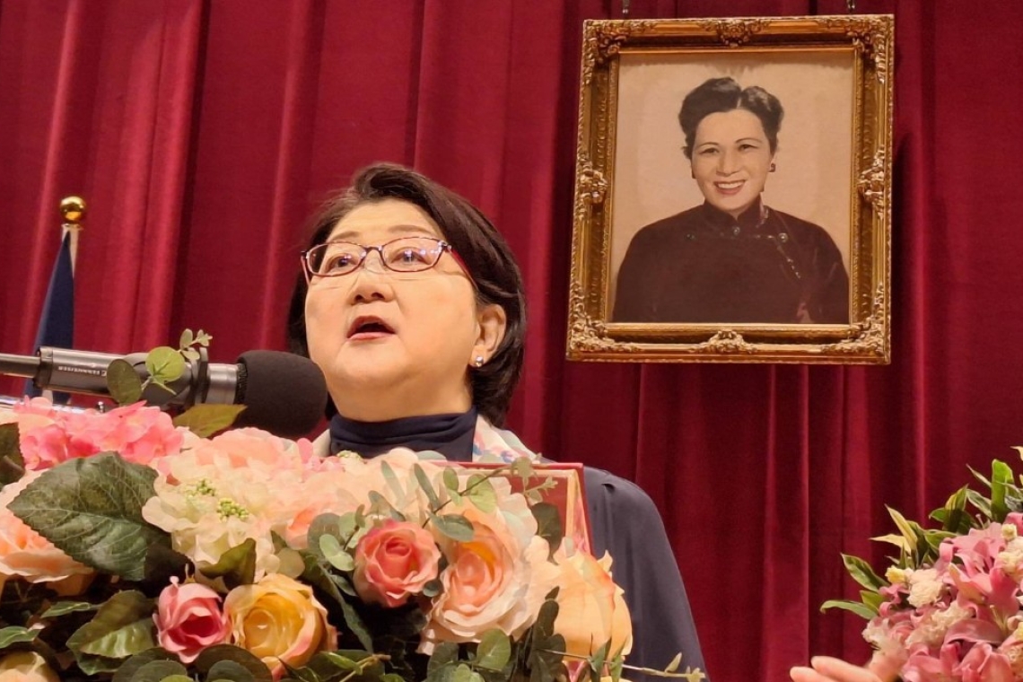 中華民國婦女聯合會紀念創會主任委員蔣宋美齡女士118誕辰，於3月11日（星期二）上午十時在美齡樓八樓大禮堂舉行紀念禮拜，緬懷無限。