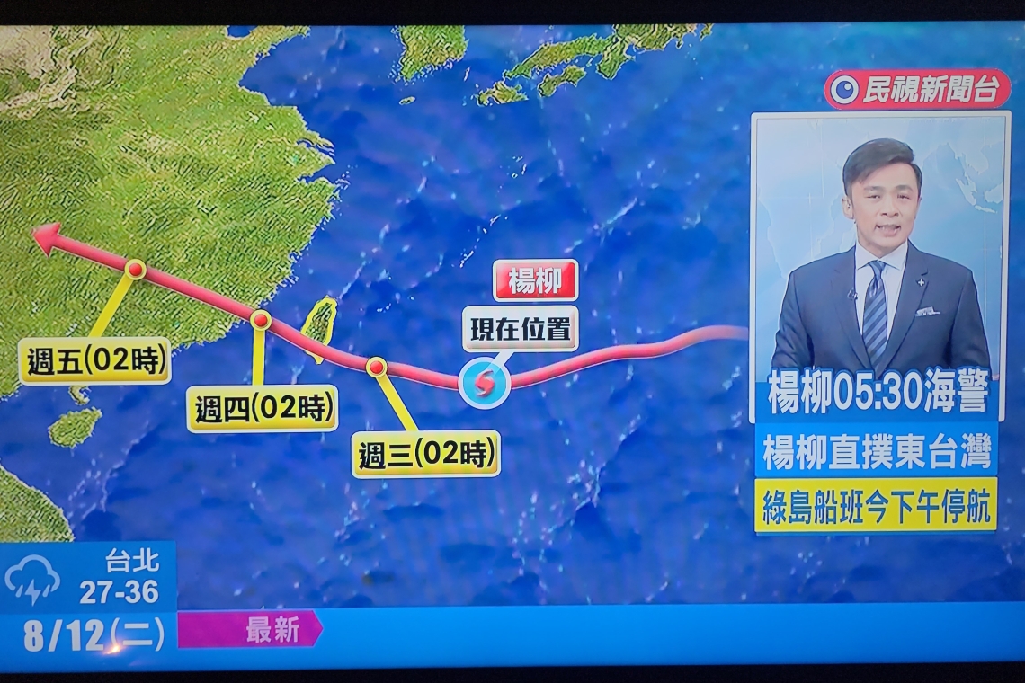楊柳颱風～即將來臨 佛母大孔雀明王 （結界）結其地界～結方隅界 颱風遠離、災難減少