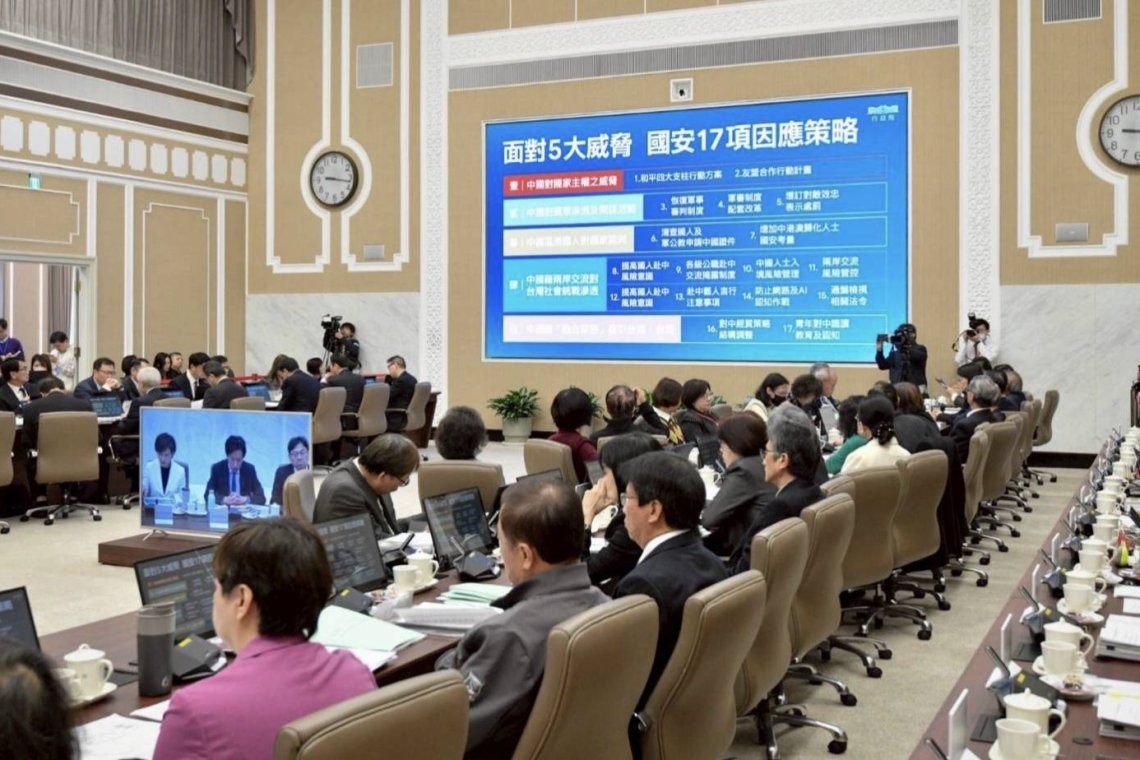 行政院迎監察院年度巡察│卓榮泰盼兩院合作提升施政效能