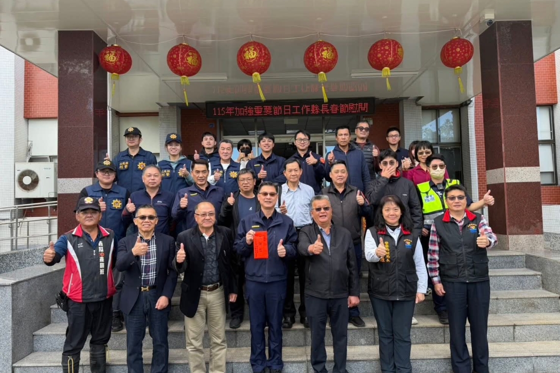 警民同心～守護花蓮    花蓮警友會持續力挺警察同仁！