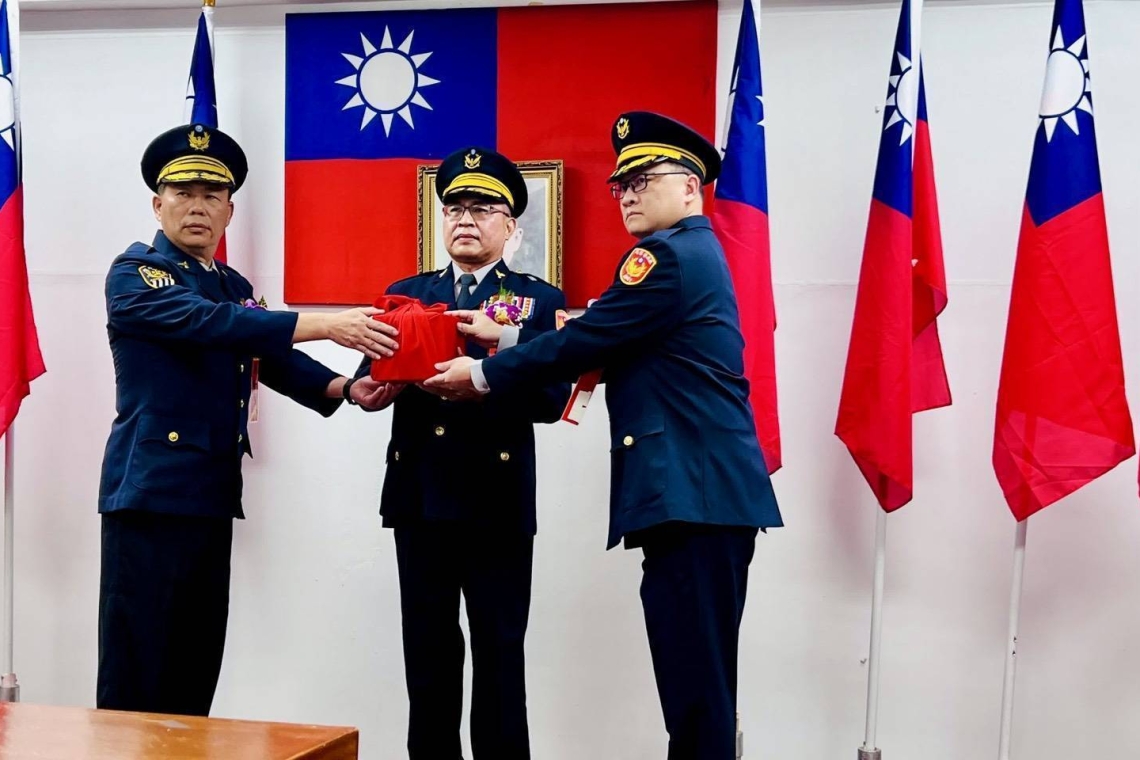 臺灣鐵路警察局副局長：高鎮文至花蓮主持鐵路警察局花蓮分局新舊任分局長交接典禮😊😊
