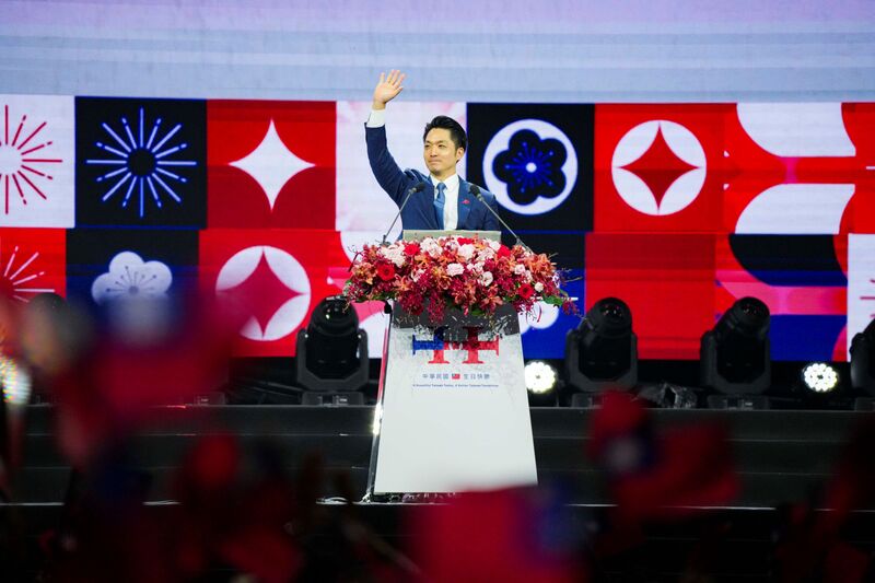 臺北市長蔣萬安強調今年的國慶晚會市府團隊全力以赴為所有國人呈現最美好一面